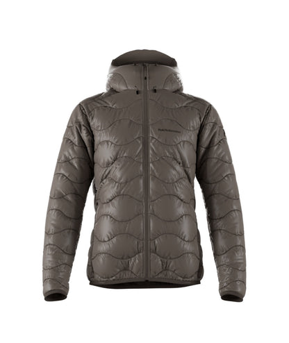 Helium Down Hood Jacket Men Terrain Tan