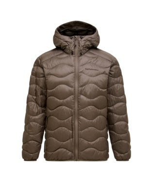 Helium Down Hood Jacket Men Terrain Tan