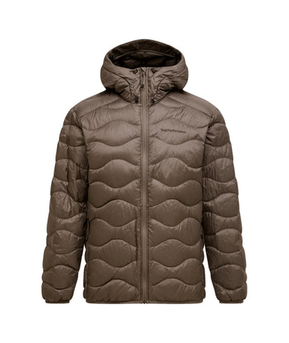 Helium Down Hood Jacket Men Terrain Tan
