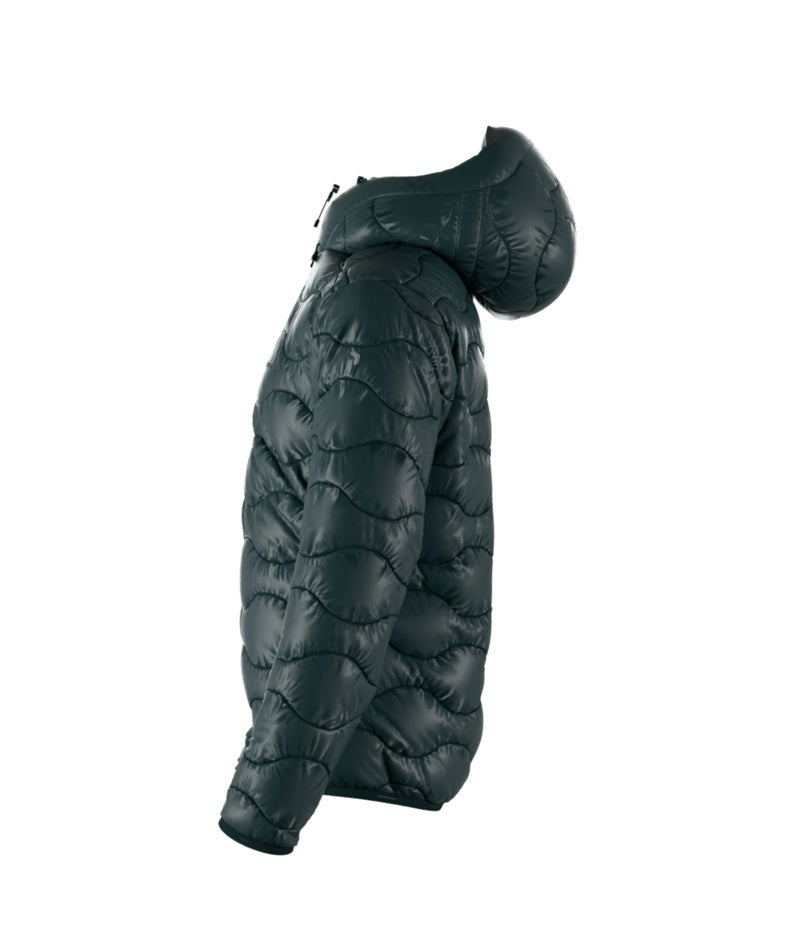 Helium Down Hood Jacket Men Ponderosa Pine Green Valley