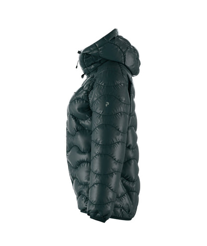 Helium Down Hood Jacket Women Ponderosa Pine Green Valley