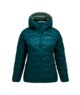 Helium Down Hood Jacket Women Ponderosa Pine Green Valley