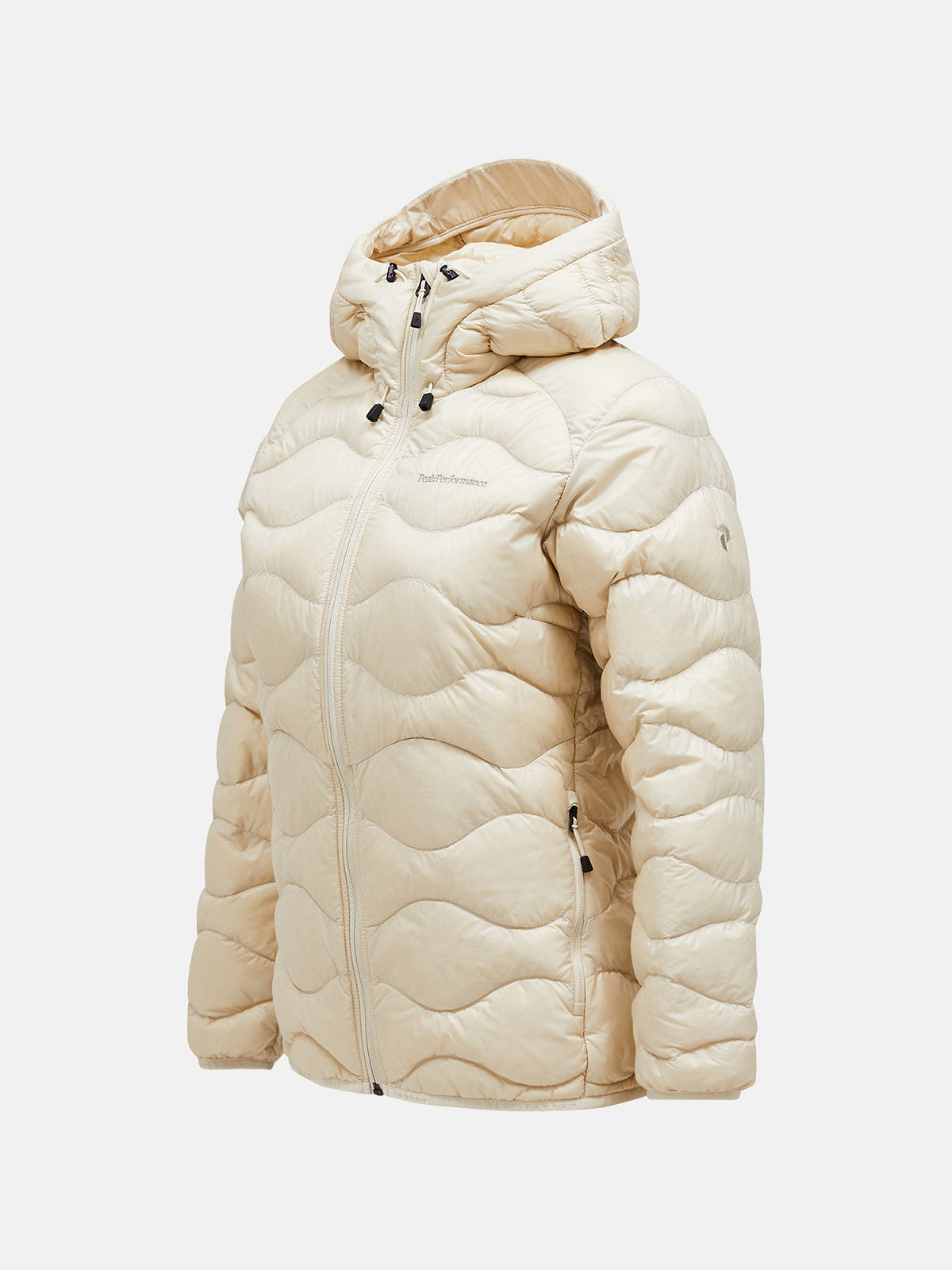 Helium Down Hood Jacket Women Sand Fog