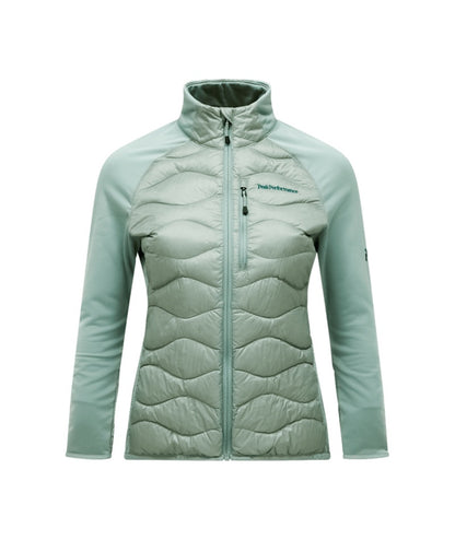 Helium Hybrid Down Jacket Women Green Valley