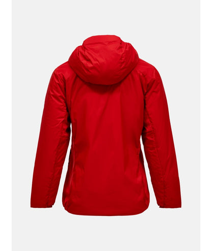 Freelight Reversible Insulated Hood Jacket W Red ¨Pompeian Warm Blush