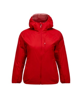 Freelight Reversible Insulated Hood Jacket W Red ¨Pompeian Warm Blush