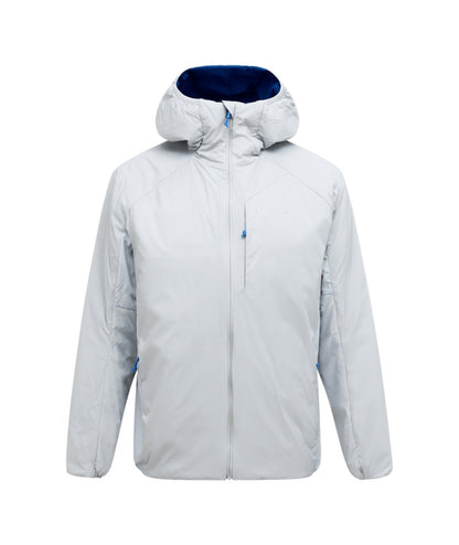 Freelight Reversible Insulated Hood Jacket M Summit Smoke True Blue