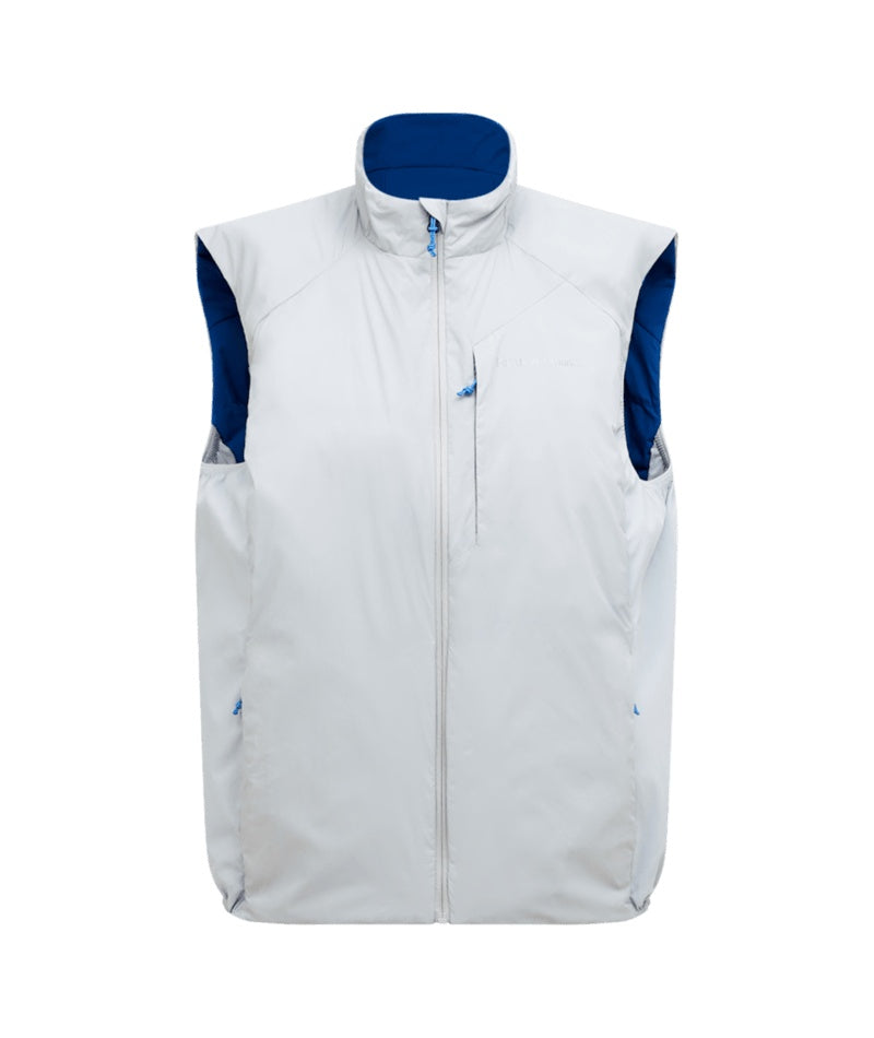 Freelight Reversible Insulated Vest Men Summit Smoke True Blue