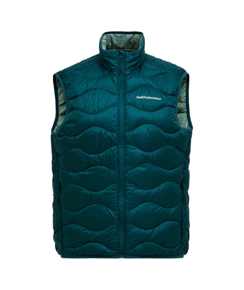 Helium Down Vest Men Ponderosa Pine Green Valley
