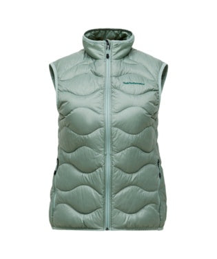 Helium Down Vest Women Green Valley