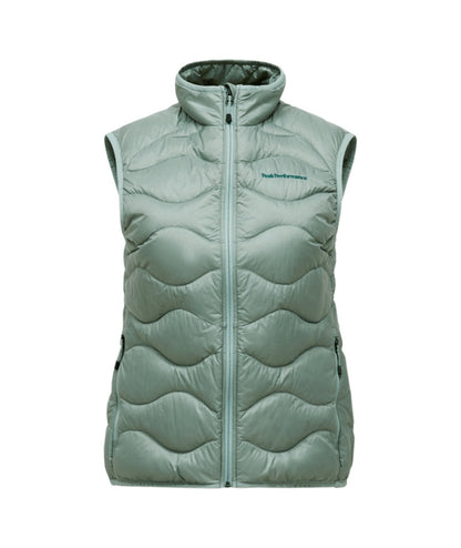 Helium Down Vest Women Green Valley