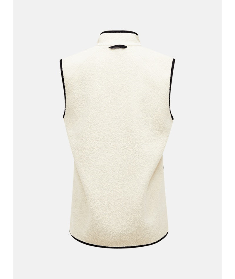 NatureRush Pile Vest Men Sand Fog Black