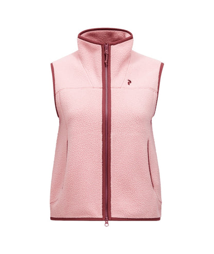 NatureRush Pile Vest Women Warm Blush