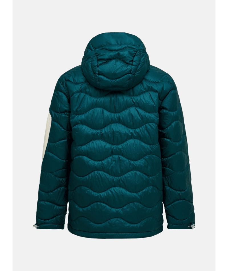 Helium Utility Down Hood Jacket Men Ponderosa Pine Sand Fog