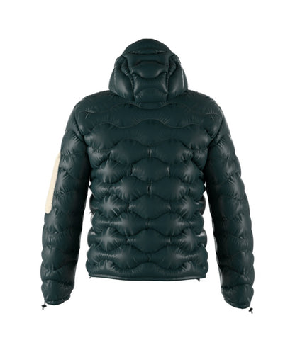 Helium Utility Down Hood Jacket Men Ponderosa Pine Sand Fog
