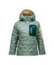 Helium Utility Down Hood Jacket Women Green Valley Ponderosa Pine