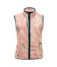 Graphic Pile Vest Women TOPO