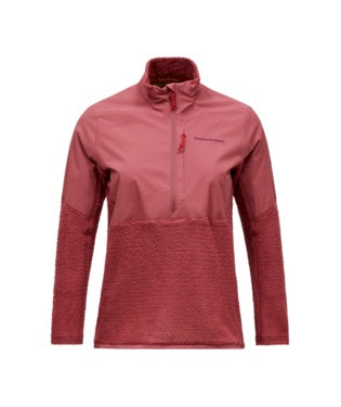 Freelight Polartec® Alpha™ Half Zip Women Wild Rouge