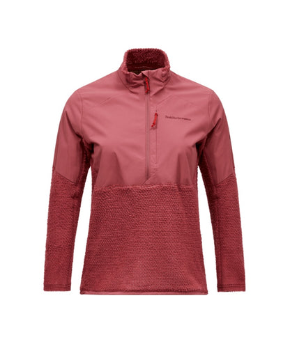 Freelight Polartec® Alpha™ Half Zip Women Wild Rouge