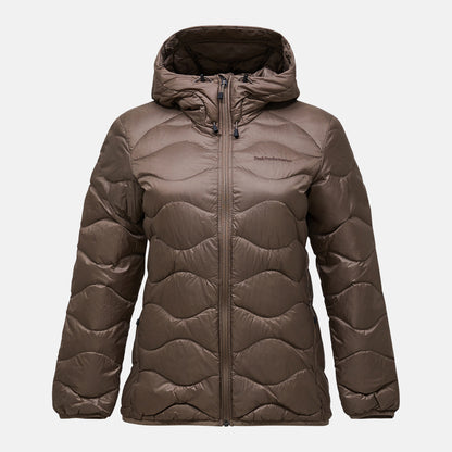 W Helium Down Hood Jacket-Terrain Tan