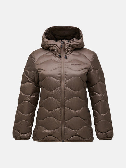 W Helium Down Hood Jacket-Terrain Tan