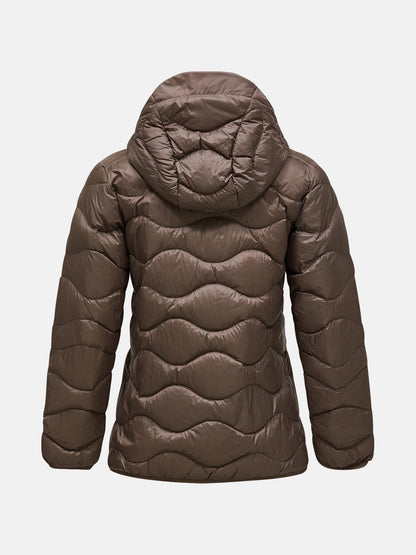 W Helium Down Hood Jacket-Terrain Tan
