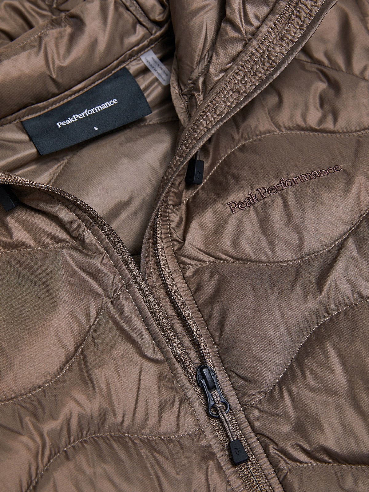 W Helium Down Hood Jacket-Terrain Tan
