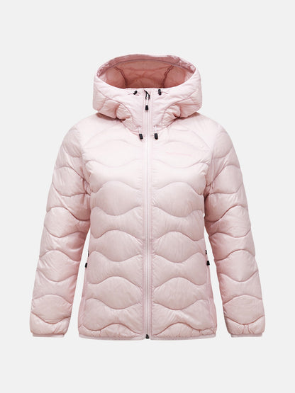 W Helium Down Hood Jacket-Frosted Blosso