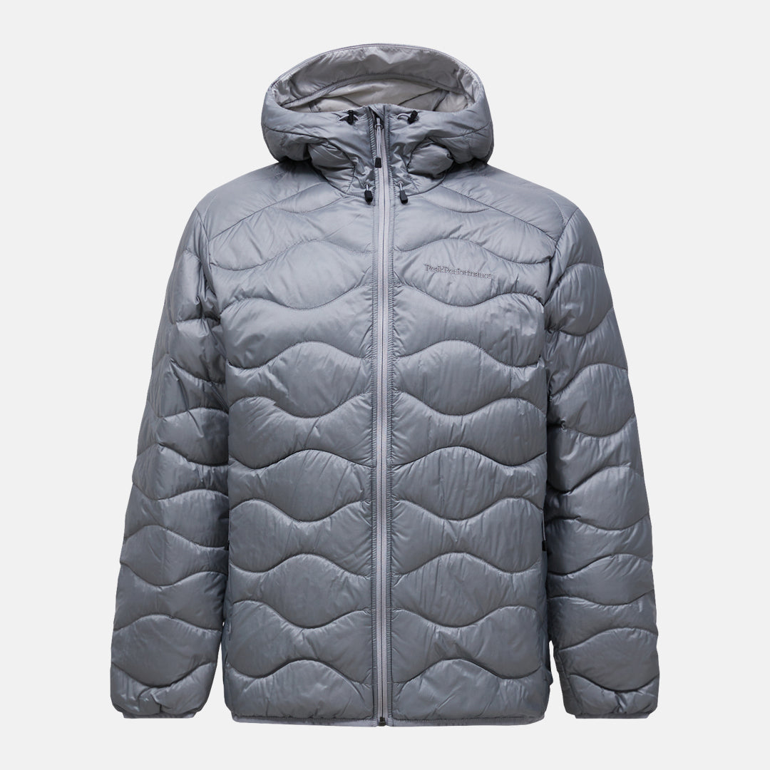 M Helium Down Hood Jacket-Lt Grey-ANTARC