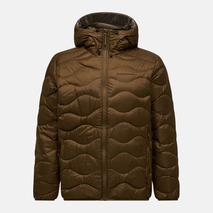 M Helium Down Hood Jacket-Meadow Moss-AV