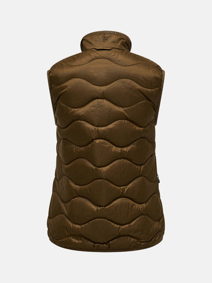 W Helium Down Vest-Meadow Moss
