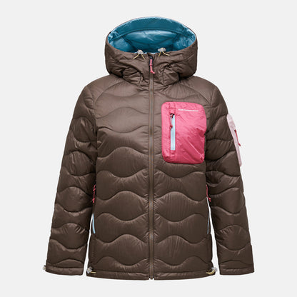 W Helium Utility Down Hoo-Terrain Tan-MO
