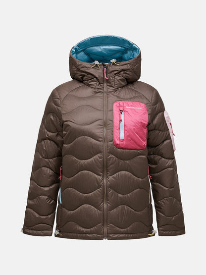 W Helium Utility Down Hoo-Terrain Tan-MO