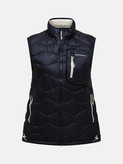 W Helium Utility Down Ves-BLACK-SAND FOG