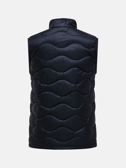 W Helium Utility Down Ves-BLACK-SAND FOG
