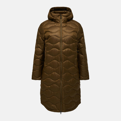 W Helium Down Coat-Meadow Moss