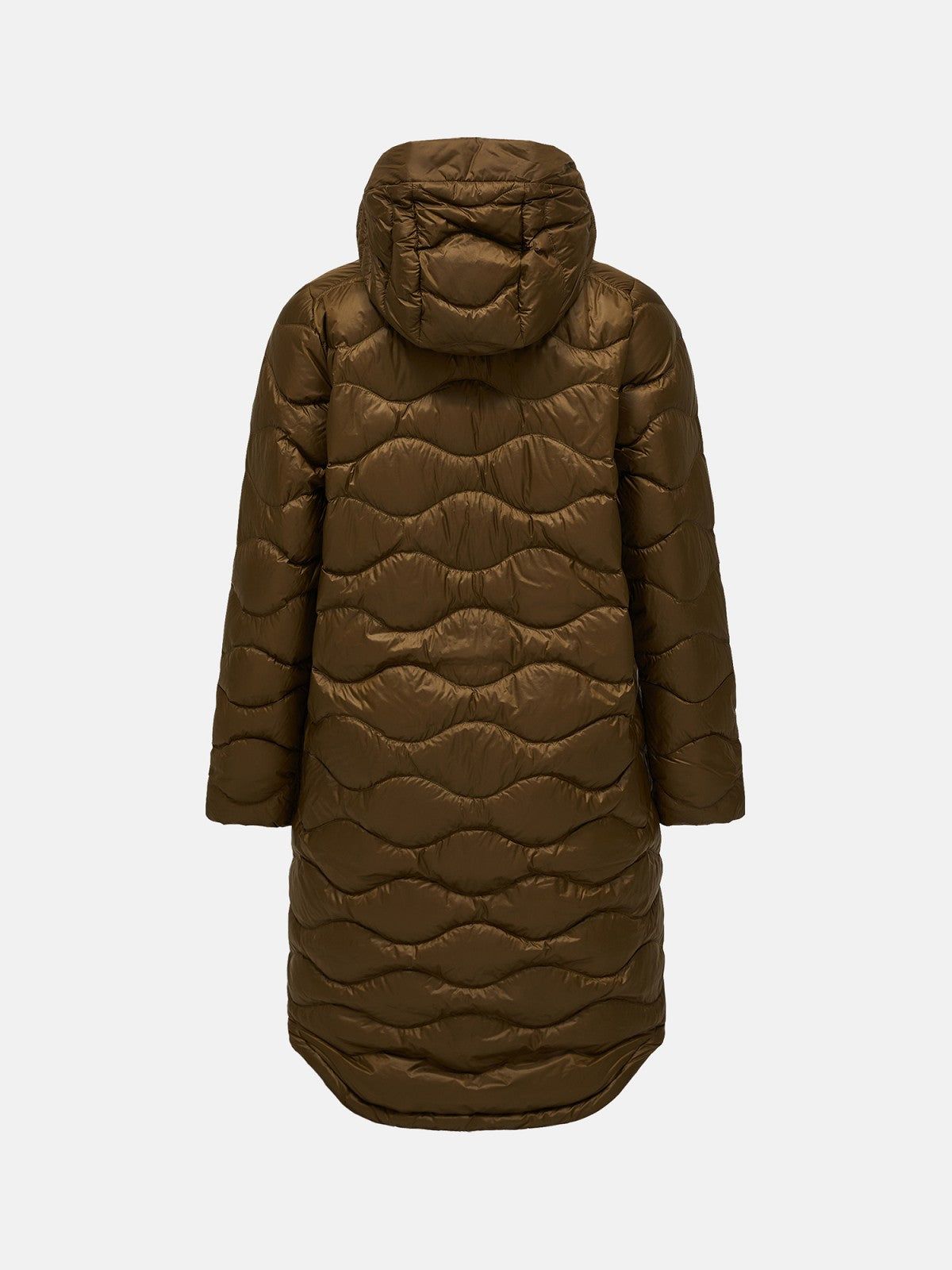 W Helium Down Coat-Meadow Moss
