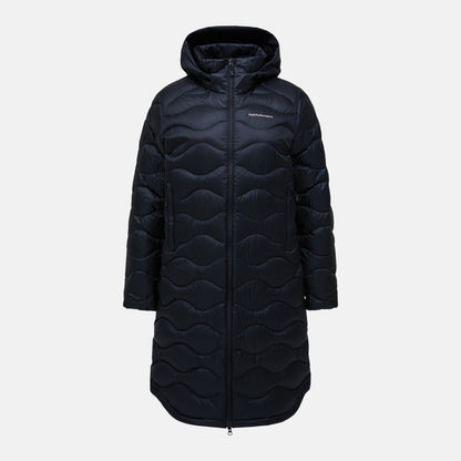 W Helium Down Coat-BLACK