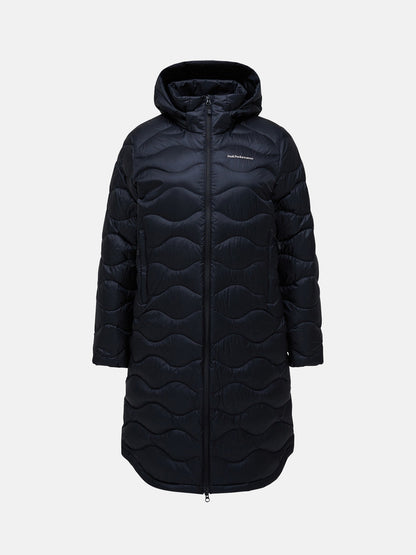 W Helium Down Coat-BLACK