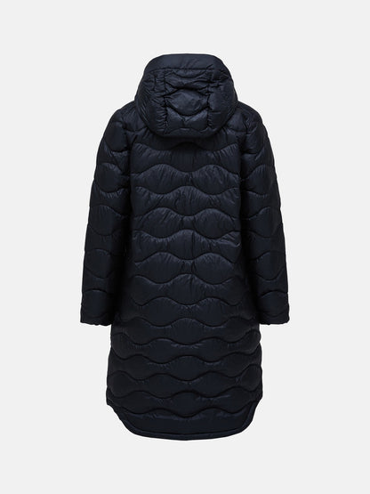 W Helium Down Coat-BLACK