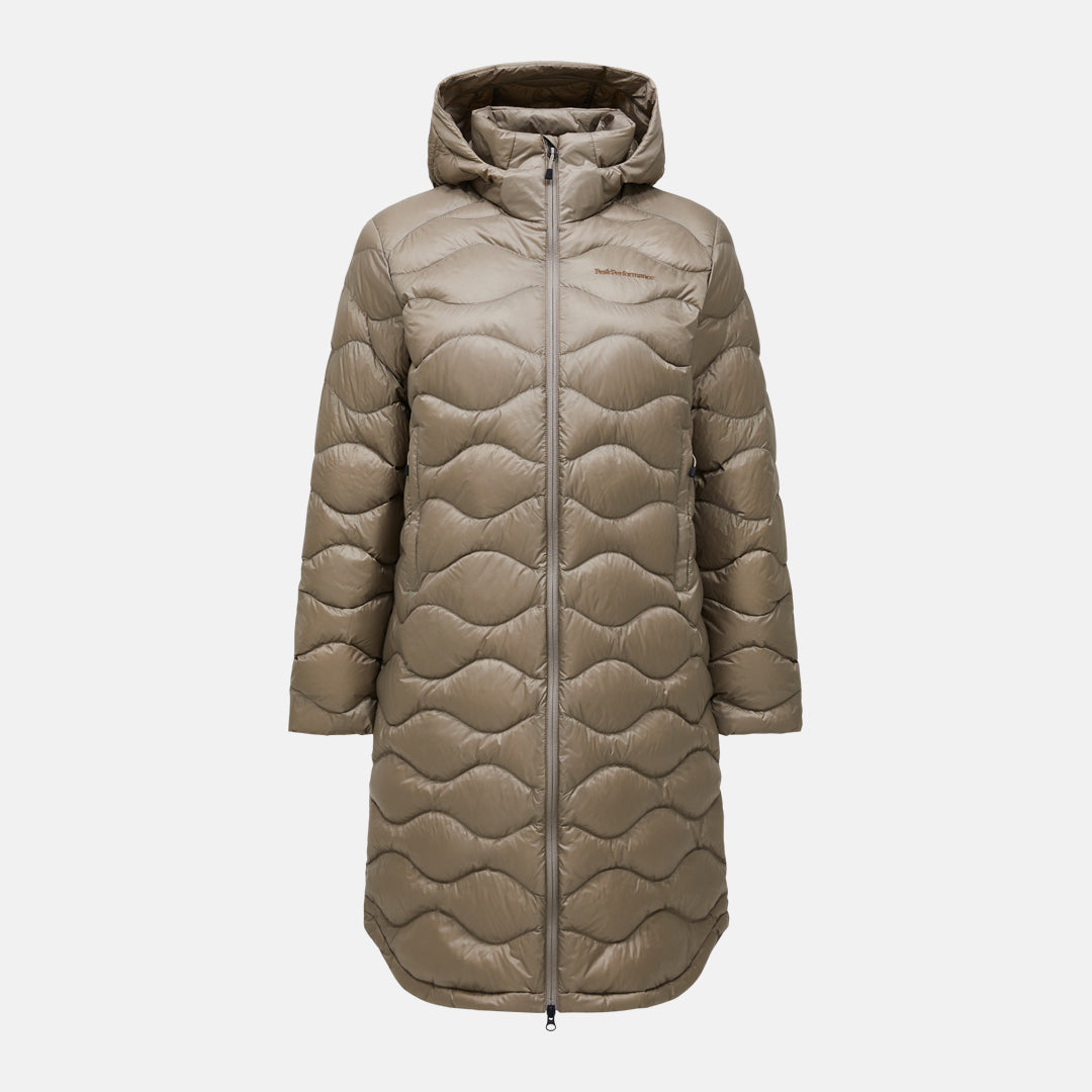W Helium Down Coat-AVID BEIGE