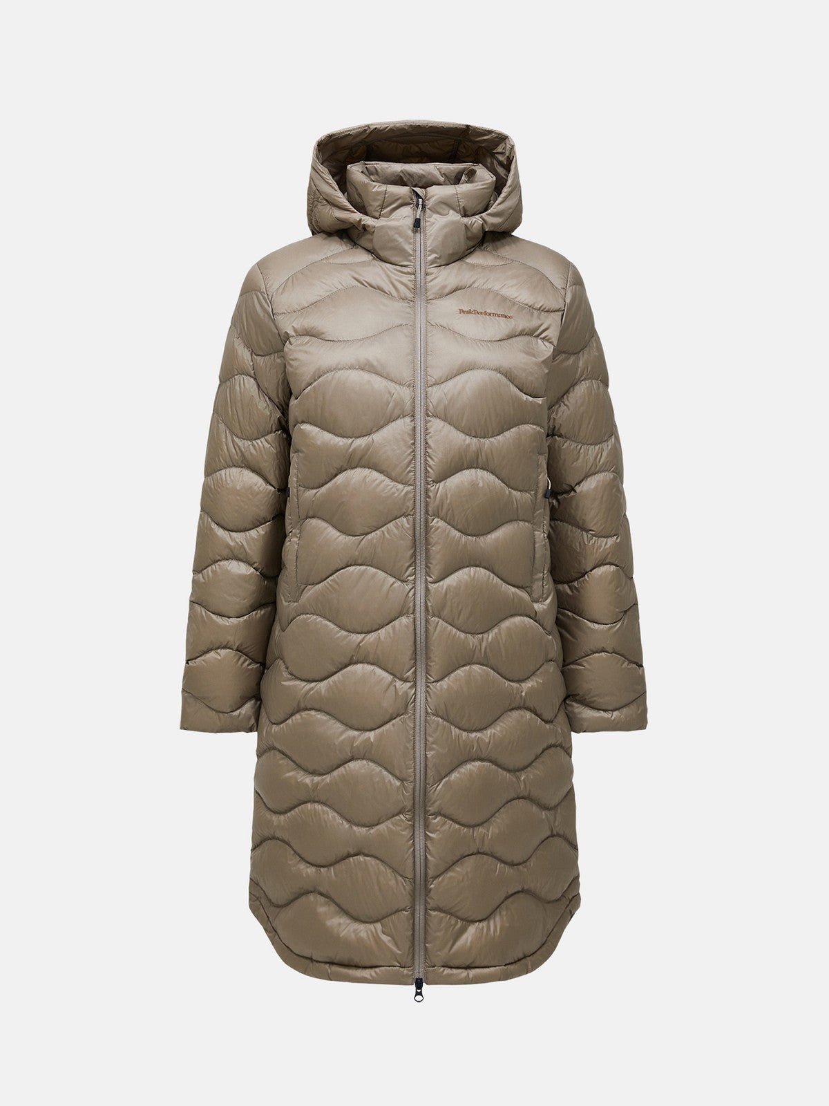 W Helium Down Coat-AVID BEIGE