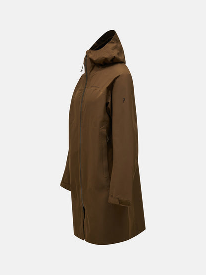 M Treeline Shell Parka-Meadow Moss