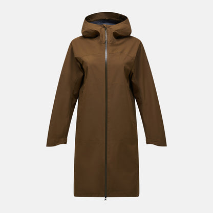 W Treeline Shell Parka-Meadow Moss
