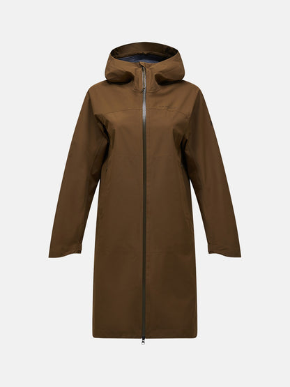 W Treeline Shell Parka-Meadow Moss