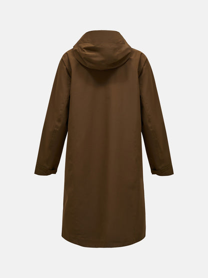 W Treeline Shell Parka-Meadow Moss