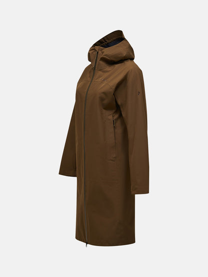 W Treeline Shell Parka-Meadow Moss
