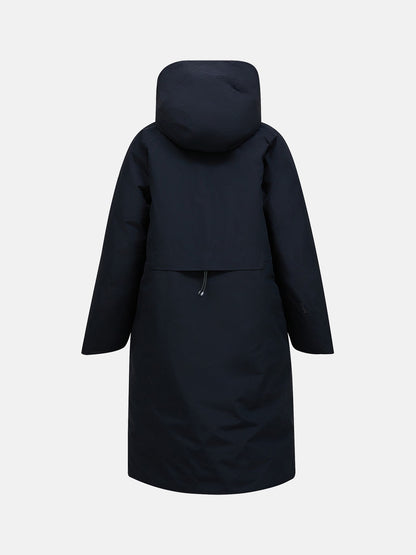 W Treeline Down Coat-BLACK