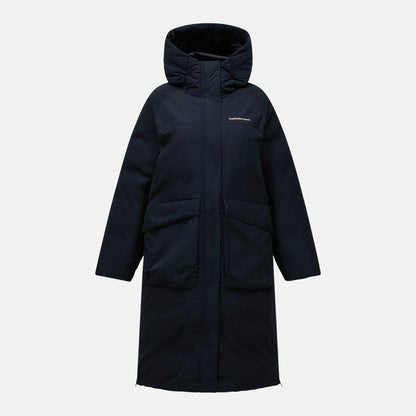W Mountainroam Down Coat-BLACK