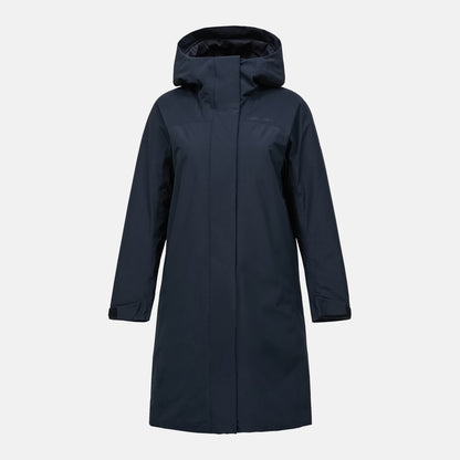 W Treeline Ins Parka-BLACK